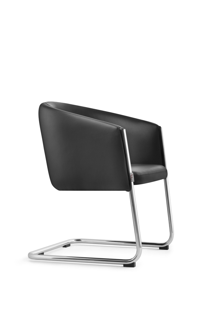 Poltrona Modelo Imagem pata cromada fija