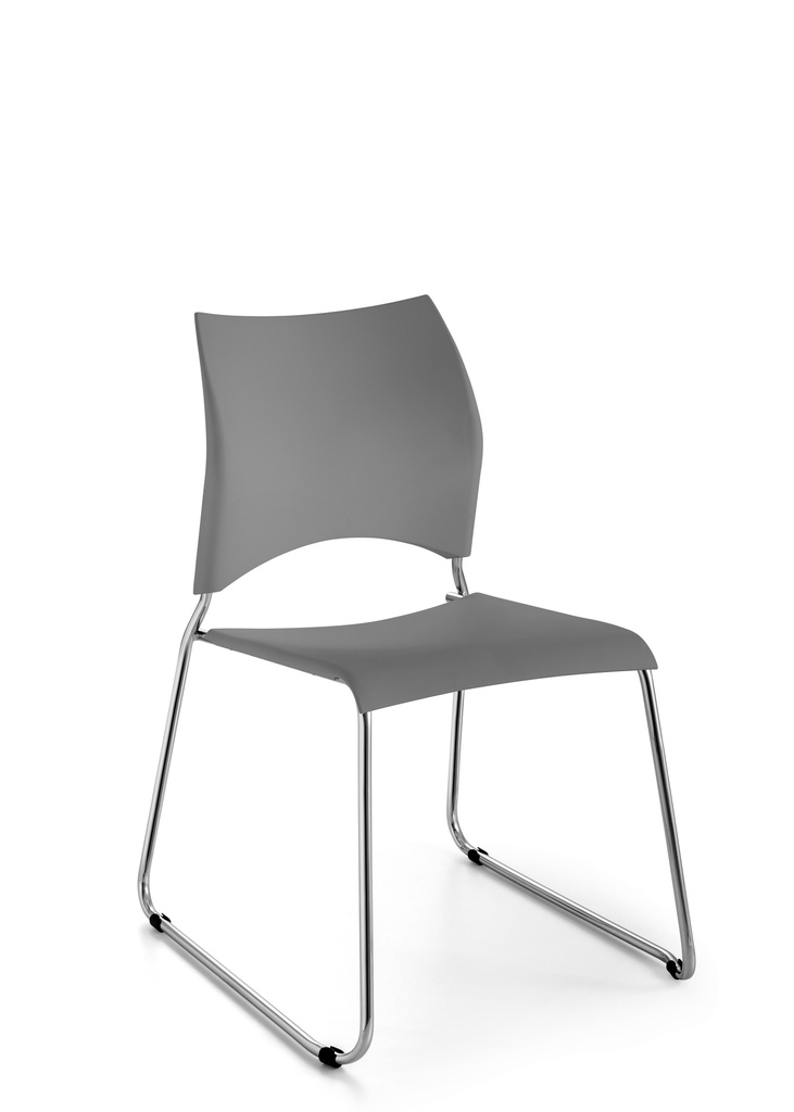 Silla Auxiliar Modelo Flow Gris 